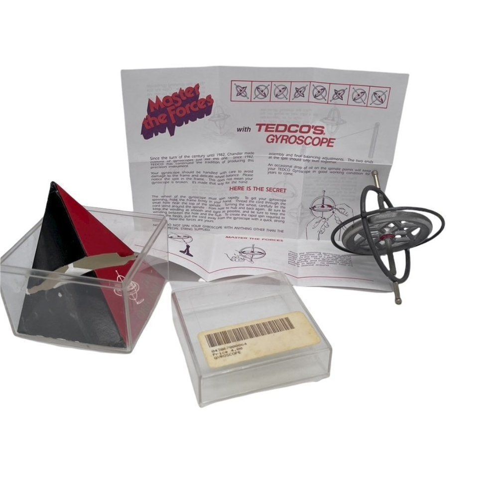 Tedco Gyroscope w Org Box Instructions